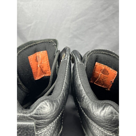 Harley Davidson 84280 Women's Motorcycle Boots Size 7.5 Black Lace Up - Picture 9 of 15